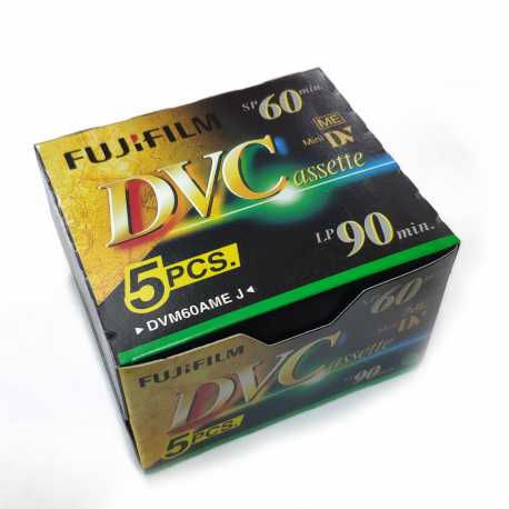Cajas de 5 CINTAS FUJIFILM MINI -DV 60 MIN.VIDEOCAMARA DV Cajas de 5 CINTAS FUJIFILM MINI -DV 60 MIN.VIDEOCAMARA DV