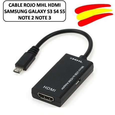 Óxido Decoración Novia ADAPTADOR MHL a HDMI SAMSUNG GALAXY S2 i9100 HDTV MICROUSB MICRO USB CABLE  - MUNDDY