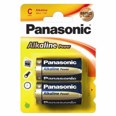 1 Pila Alcalina 9V 6LR61 PANASONIC Alkaline Power